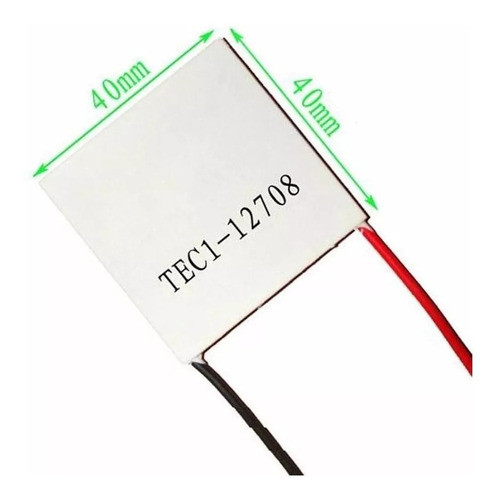 Celda Peltier 12v 8a 72w Tec1 12708 40x40 Itytarg 1