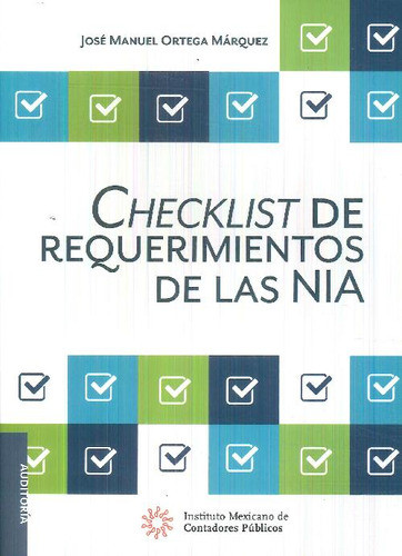 Libro Checklist De Requerimientos De Las Nia De Jose Manuel 0