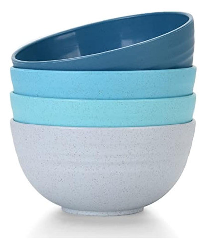 [juego De 4] Tazones De Cereales Irrompibles De 24 Oz Aptos 0