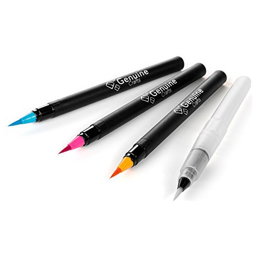 Marcadores De Acuarela Punta Pinceles Genuine Crafts Set 20 1