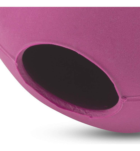 Beco Rubber Ball, Treat Dispensing Dog Toy, Rosa, Pequeño 1