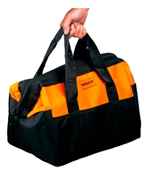 Bolsa Lona P/ Mecanico Ferramentas 20 Bolsos Gedore/robust Cor Laranja 0