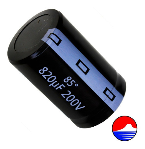 Capacitor Electrolítico Blindado 820uf X 200v (23x46) 85° 0
