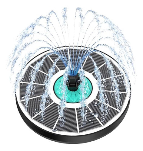Fuente Solar Gaizerl Con Flor Cian - Atraer Pájaros - 2024 A 0