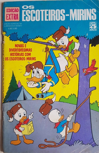 Edição Extra - Os Escoteiros Mirins- Junho De 1975 - Disney 0