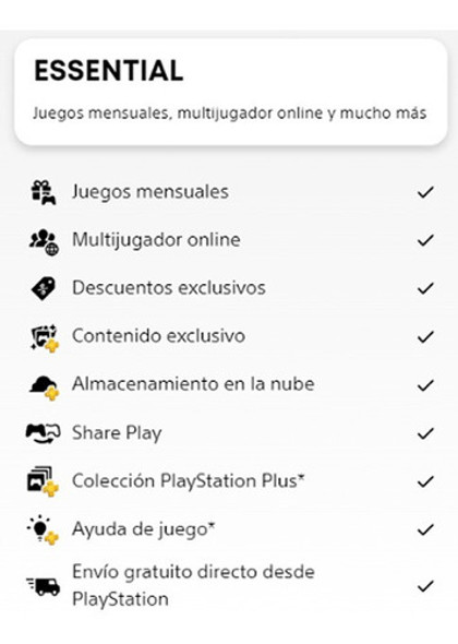 Tarjeta Playstation Plus Psn 1 Año 12 Meses Envío Inmediato 1