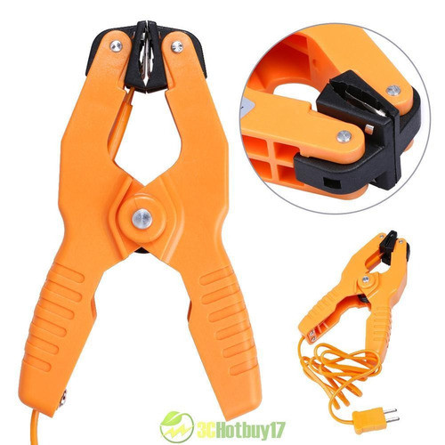 -40 ° C A 200 ° C Tubo Pinza Hvac Temperatura Llevan Sensor 0