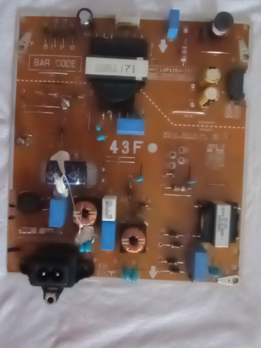 Placa Fuente Tv LG 43lk5700psc 0