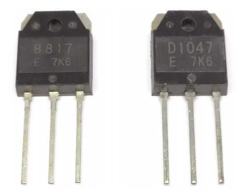 Transistores Par D1047 2sd1047 B817 2sb817 To-3p 0