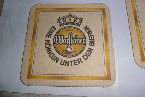 Cerveza Warsteiner Lote Posavaso Sellado Germany Guten Morge 1