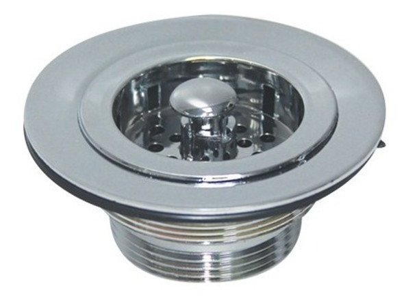 Válvula Para Pia Americana 3.½x1.½  Metal - Arruela Metal 0