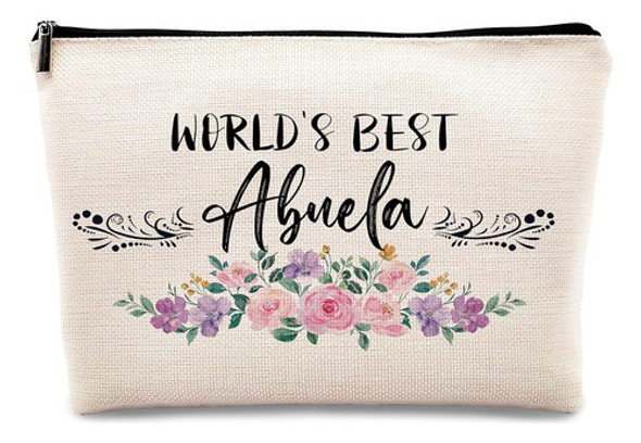 Kdqua Bolsa De Maquillaje De Abuela Española, Regalos De Abu 0