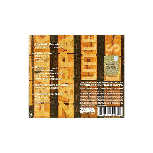 Zappa Frank Little Dots Usa Import Cd Nuevo 1