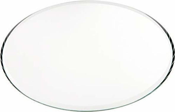 Plymor Redondo Espejo De Vidrio Biselado De 3 Mm, 5 Pulgadas 0