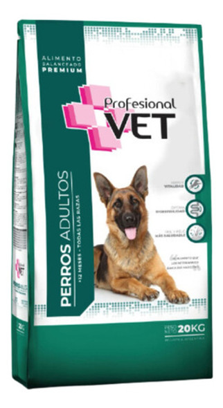 Profesional Vet Premium Adultos X 20 Kg - Happy Tails 0