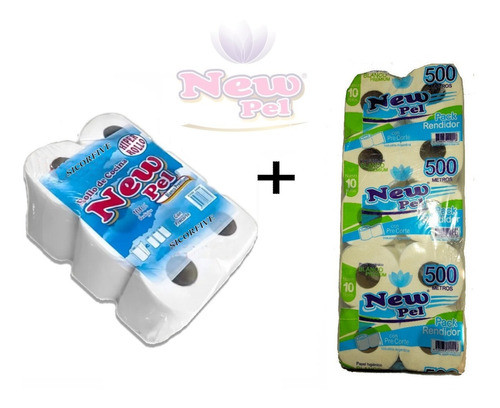 Rollos De Cocina X 6uni. Y Papel Higienico 500mts H/simple. 0