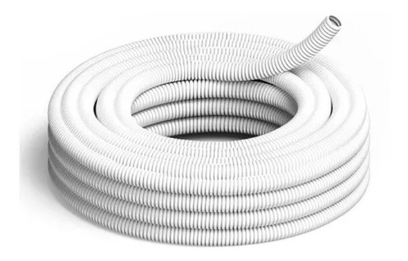 Caño Corrugado Ignifugo Genrod 1 1/2 Pulgadas X 25 Mts 0