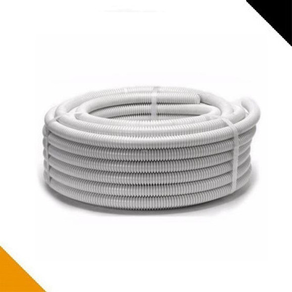Caño Corrugado Ignifugo Genrod 1 1/2 Pulgadas X 25 Mts 1