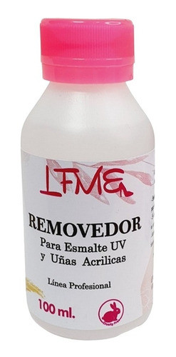 Removedor De Esmalte Semipermanente Lfme 100ml. 0