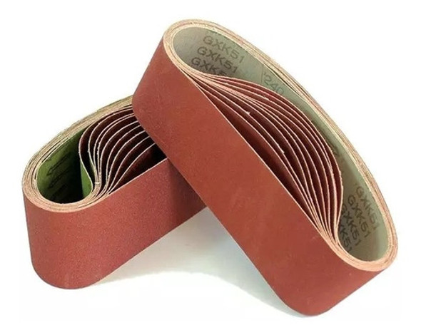 Set 3 Lija Banda 75x533 Grano 240 Lijadora Bosch Dewalt 0