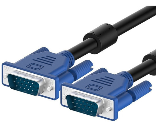 Cable Vga-vga Tv Monitor Torre Laptop Dvr 1.5mts 1