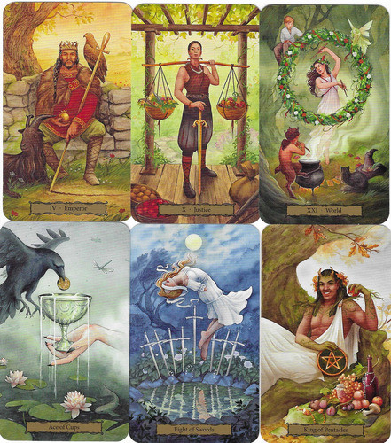 Tarot Jardin De Las Brujas Versión Pocket 10.2 X 6.3 Cms 1