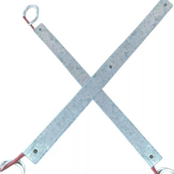 Resistência Barra Quente Kit 2 Bainhas Para Seladora 30cm 0