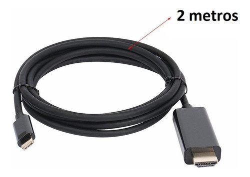 Adaptador Usb  Type C A Hdmi 4k Full Hd 2 Metros Usb 3.1 1