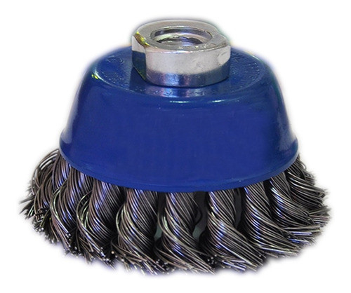Cepillo Copa De Acero Trenzada Para Amoladora Ø100mm Norton 0