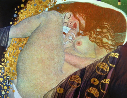 Lamina Fine Art Danae Gustav Klimt Editado 60x80 Cm Mycarte 0