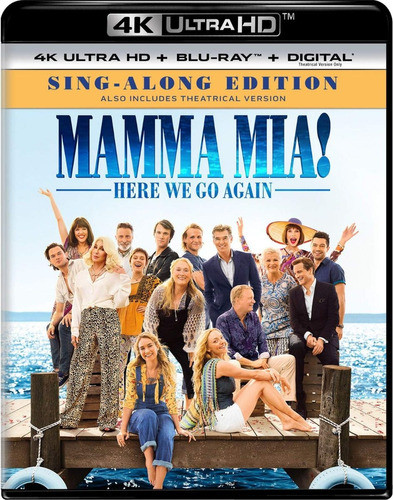 4k Ultra Hd + Blu-ray Mamma Mia ! Here We Go Again 0