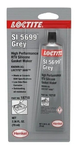 Loctite 5699 Ultra Grey 70mg Sellador De Juntas 0