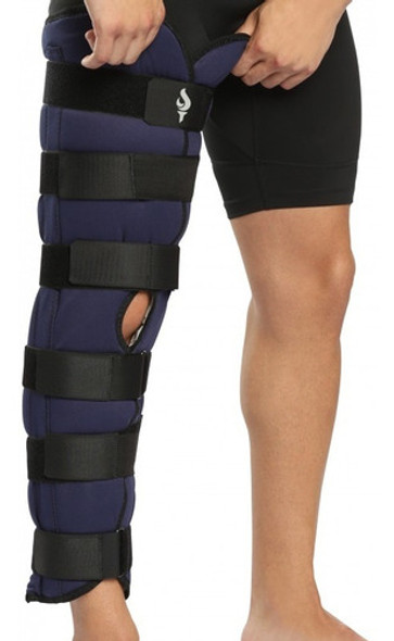 Inmovilizador De Rodilla Y Pierna Largo 65 Cm Dema R075 0