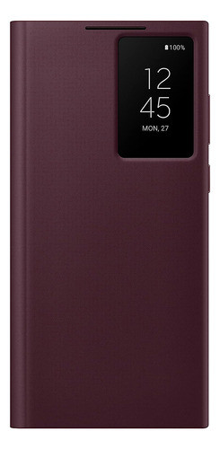 Funda Protectora Con Tapa Diseñado Galaxy S22 Ultra S-view 0
