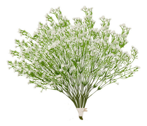 Kit 10 Buque Gypsophila Mosquitinho Branco Planta Artificial 0