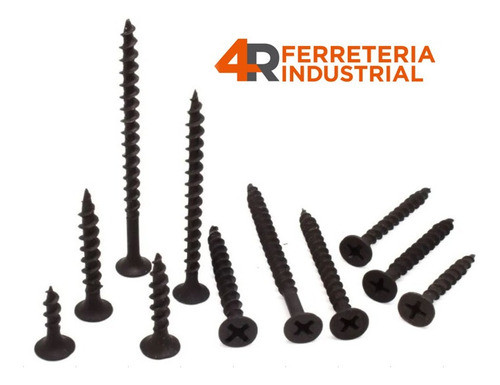 Tornillo  Drywall Madera 10x 1  ( Pack X 250 Unid) 1