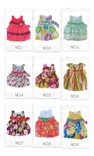 Promo 2 Vestidos Nena Importados A Elección De Diseño. 1