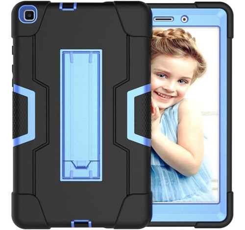 Estuche Para Tablet Galaxy Tab A 8.0 Sm-t290 Negro Azul 1