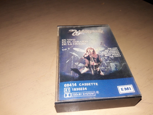 Whitesnake - Cassette En Vivo En El Corazon - Vol.2 0