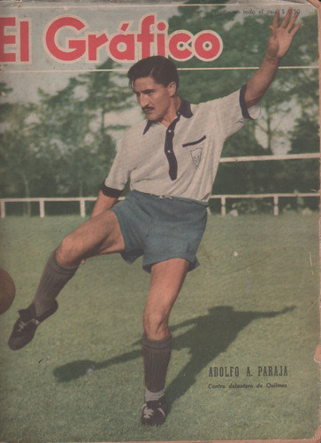 El Grafico * Nº 1606 - Año 1950 - Quilmes - Adolfo Paraja 0