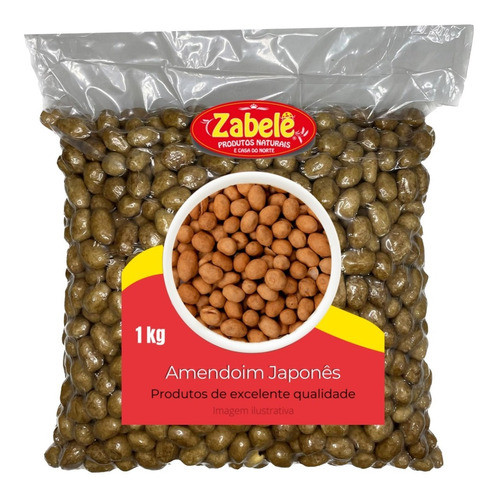 Amendoim Japonês 1kg - Da Melhor Qualidade E Sabor 0