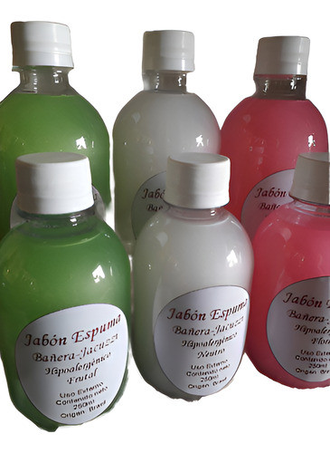 Jabón Espuma Para Jacuzzi Bañera Hidromasaje. Frasco 1 Litro 0