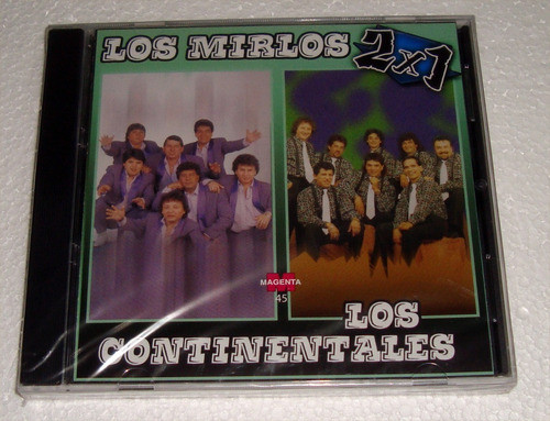 Los Mirlos 2x1 Los Continentales Cd Sellado / Kktus 0