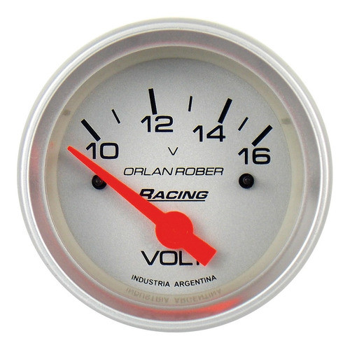 Voltimetro 12v Escala: 10-16v Fondo Gris 0
