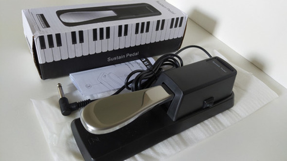 Pedal Sustain P/ Teclado Yamaha Psr-e233 E243 Cabo Longo! 1 Pedal Sustain P/ Teclado Yamaha Psr-e233 E243 Cabo Longo! 1