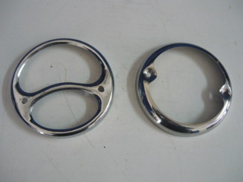Aro Cromado De Faro Trasero Ford A 0