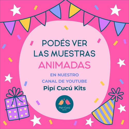 Video Invitación Animada - Minnie Mouse (rosa) 1