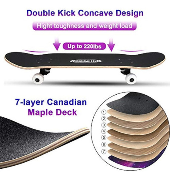 Chromewheels 31 Inch Skateboard Complete 1 Chromewheels 31 Inch Skateboard Complete 1