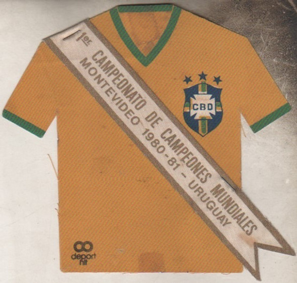 Publicidad Deport Hit - Mini Camiseta Brasil Mundialito 1980 0