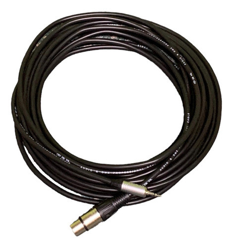 Cable Audio Canon Xlr Hembra A Miniplug Stereo 2 Mts Pro 0